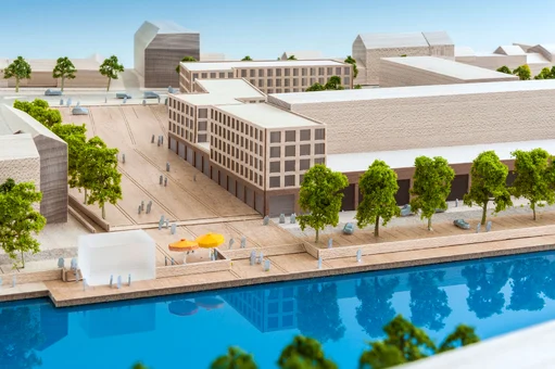 Maquette stadskernvernieuwing