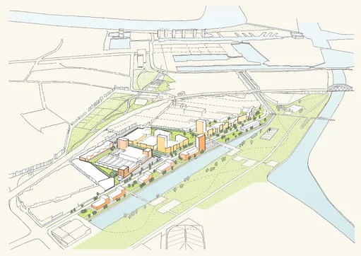 Een robuust stadsdeel waarin oud en nieu