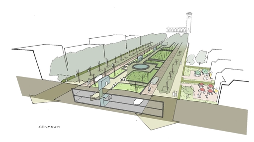 Van Schaeck Mathonsingel straks: wandelr